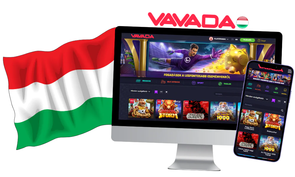 A Vavada online kaszinó hivatalos honlapja